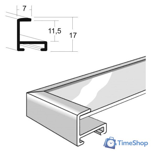 Интерьерные зеркала Алмаз-Люкс М-420 100х50 - Изображение №4 — Интернет-магазин Time-Shop