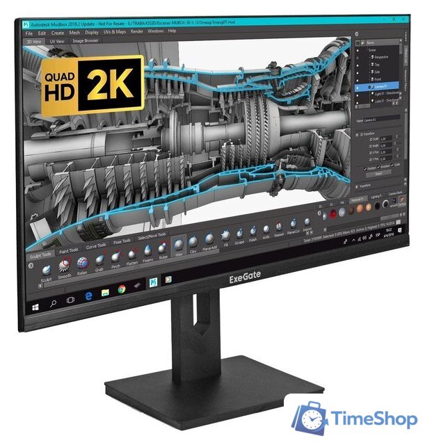 Монитор ExeGate SmartView ES2707TA EX296976RUS - Изображение №1 — Интернет-магазин Time-Shop