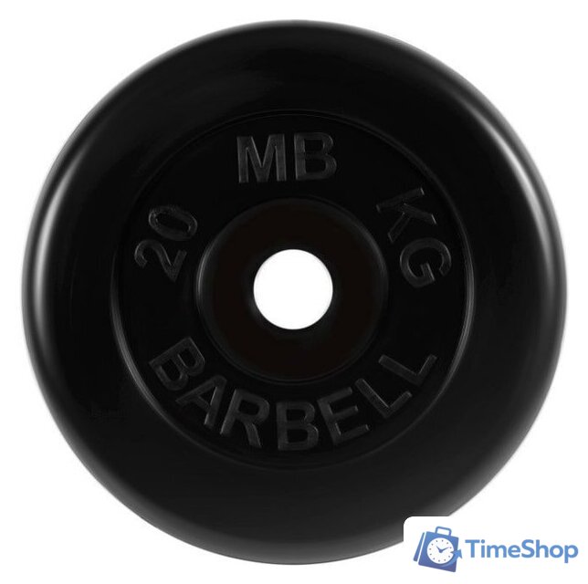 Диск MB Barbell Стандарт 51 мм (1x20 кг) - Изображение №1 — Интернет-магазин Time-Shop