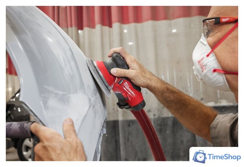 Эксцентриковая шлифмашина Milwaukee M12FROS5-0 4933493650 (без АКБ) - Изображение №4 — Интернет-магазин Time-Shop