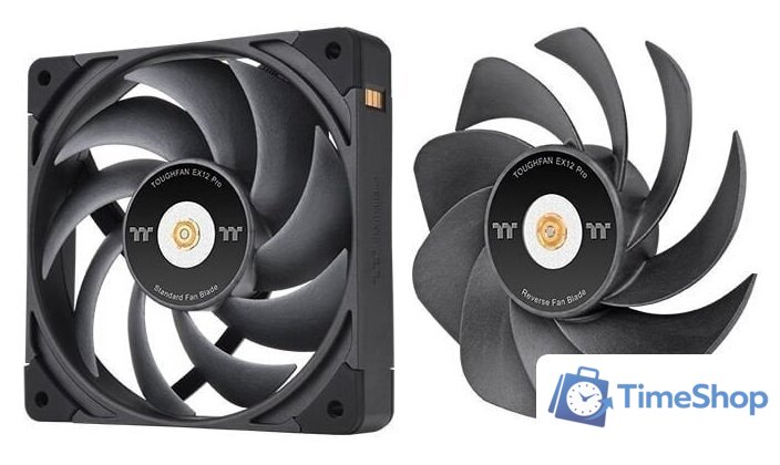 Комплект вентиляторов для корпуса Thermaltake Toughfan EX12 Pro 3-Fan Pack CL-F171-PL12BL-A - Изображение №5 — Интернет-магазин Time-Shop