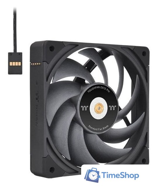 Комплект вентиляторов для корпуса Thermaltake Toughfan EX12 Pro 3-Fan Pack CL-F171-PL12BL-A - Изображение №2 — Интернет-магазин Time-Shop