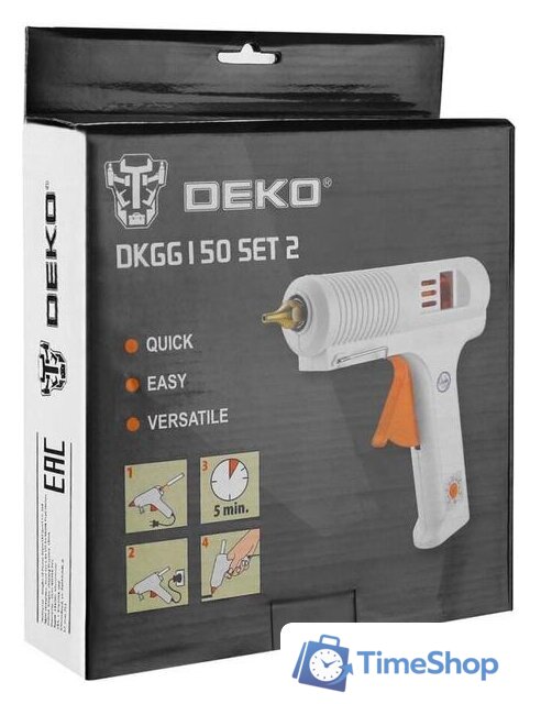 Термоклеевой пистолет Deko DKGG150 Set 2 - Изображение №3 — Интернет-магазин Time-Shop