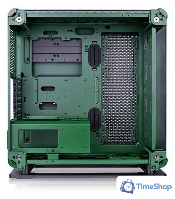Корпус Thermaltake Core P6 Tempered Glass Racing Green CA-1V2-00MCWN-00 - Изображение №6 — Интернет-магазин Time-Shop