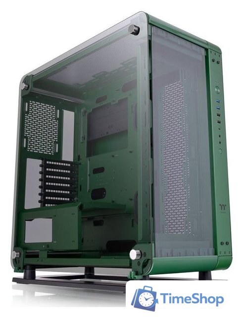 Корпус Thermaltake Core P6 Tempered Glass Racing Green CA-1V2-00MCWN-00 - Изображение №2 — Интернет-магазин Time-Shop