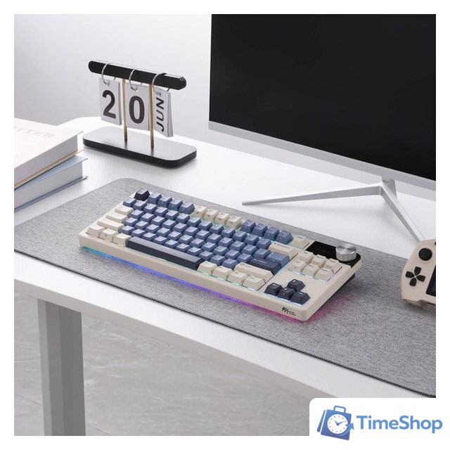 Клавиатура Royal Kludge S85 Horizon Blue (RK Beige) - Изображение №10 — Интернет-магазин Time-Shop