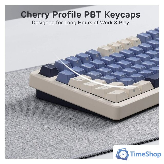 Клавиатура Royal Kludge S85 Horizon Blue (RK Beige) - Изображение №7 — Интернет-магазин Time-Shop
