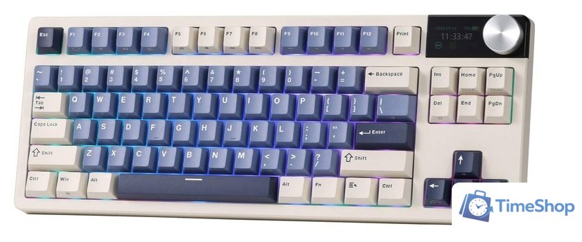 Клавиатура Royal Kludge S85 Horizon Blue (RK Beige) - Изображение №2 — Интернет-магазин Time-Shop