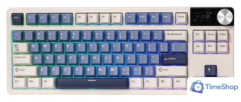 Клавиатура Royal Kludge S85 Horizon Blue (RK Beige) - Изображение №1 — Интернет-магазин Time-Shop