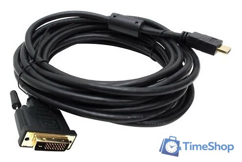 Кабель Buro HDMI-19M-DVI-D-10m - Изображение №1 — Интернет-магазин Time-Shop