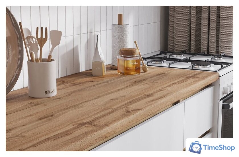 Готовая кухня Стендмебель Хелен 2.0 (белый/дуб крафт золотой) - Изображение №4 — Интернет-магазин Time-Shop