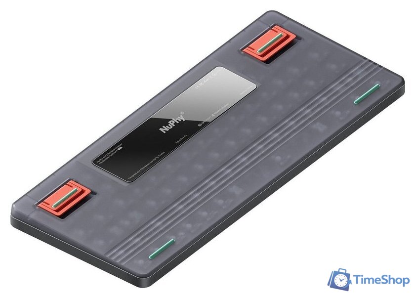 Клавиатура NuPhy Air75 V2 Lunar Gray (NuPhy Low Profile Aloe, нет кириллицы) - Изображение №2 — Интернет-магазин Time-Shop