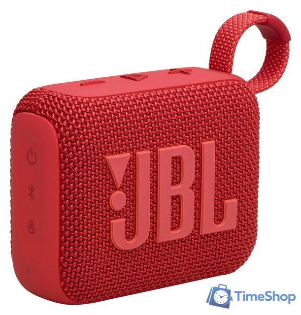 Беспроводная колонка JBL Go 4 (красный) - Изображение №1 — Интернет-магазин Time-Shop