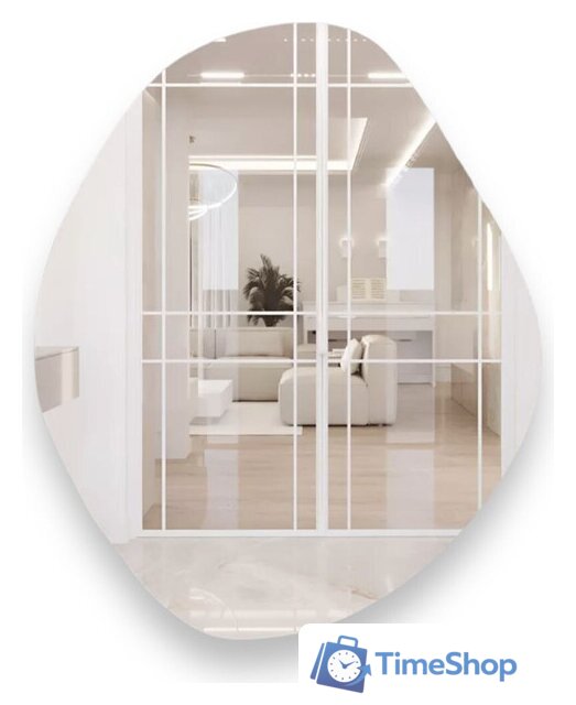 Зеркало EMZE Led 76x92 LED.NF.76.92.4K (с подсветкой, бесконтактное включение) - Изображение №1 — Интернет-магазин Time-Shop