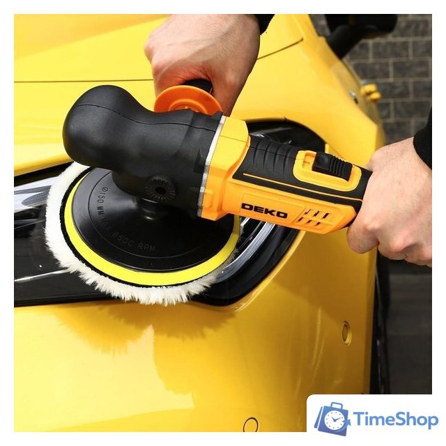 Полировальная машина Deko KDCP20 Max 081-1026 (с 1-им АКБ) - Изображение №4 — Интернет-магазин Time-Shop