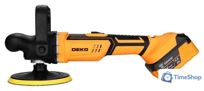 Полировальная машина Deko KDCP20 Max 081-1026 (с 1-им АКБ) - Изображение №2 — Интернет-магазин Time-Shop