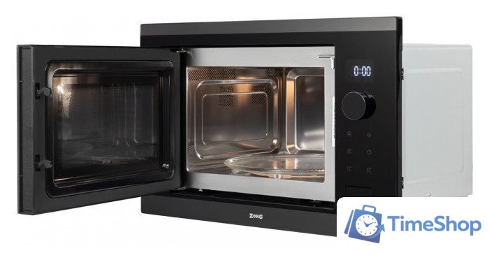 Микроволновая печь ZorG MIO252 S black+gray (черный) - Изображение №5 — Интернет-магазин Time-Shop