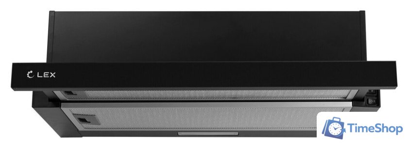 Кухонная вытяжка LEX Hogan G 600 (черный) - Изображение №2 — Интернет-магазин Time-Shop