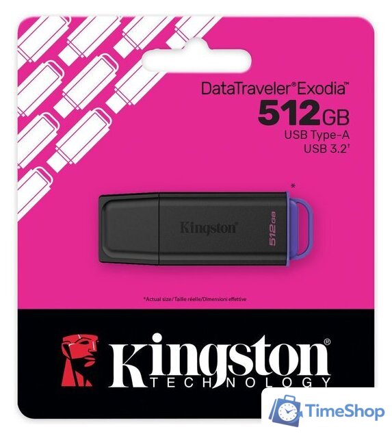 USB Flash Kingston DataTraveler Exodia 512GB DTXG2/512GB - Изображение №4 — Интернет-магазин Time-Shop