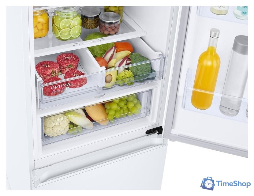 Холодильник Samsung RB38C605CWW/EF - Изображение №6 — Интернет-магазин Time-Shop