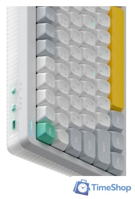 Клавиатура NuPhy Halo75 V2 Ionic White (Mint Switch) - Изображение №2 — Интернет-магазин Time-Shop