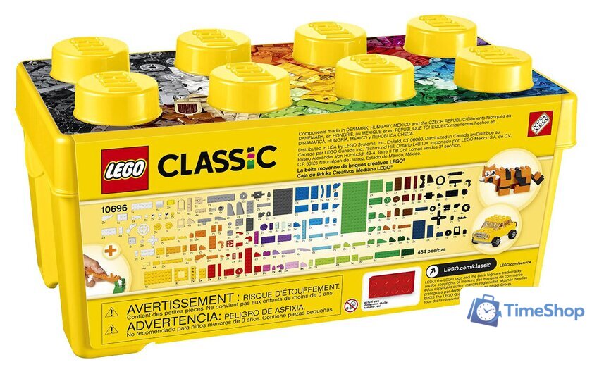 Набор деталей LEGO 10696 Medium Creative Brick Box - Изображение №3 — Интернет-магазин Time-Shop