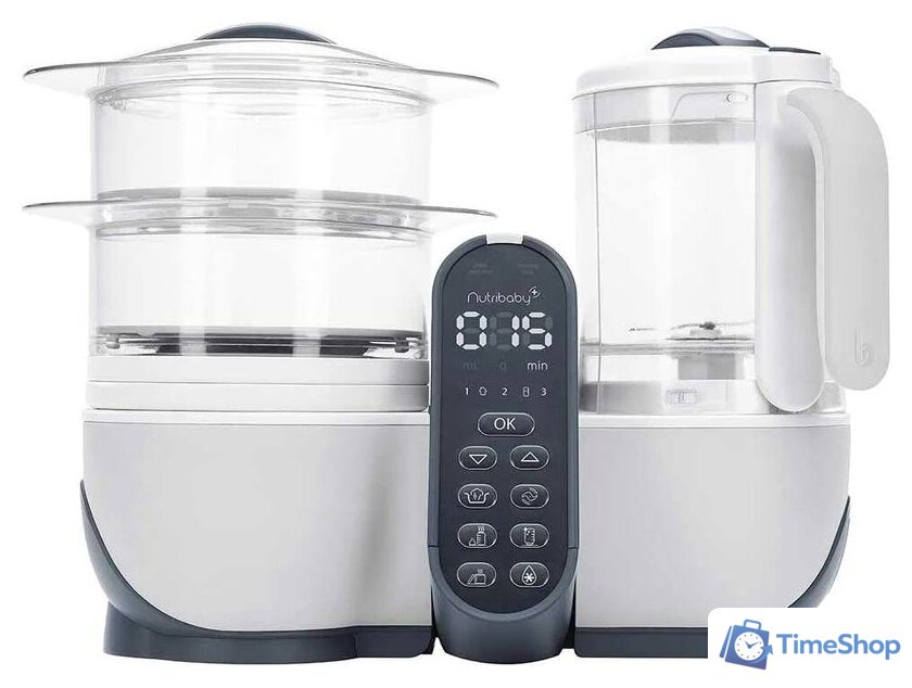 Блендер-пароварка Babymoov Nutribaby+ A001135 (белый) - Изображение №1 — Интернет-магазин Time-Shop