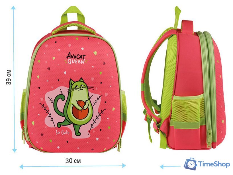 Школьный рюкзак ArtSpace School Friend AvoCat Uni_17719 - Изображение №2 — Интернет-магазин Time-Shop