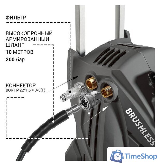 Мойка высокого давления Bort KEX-3500 - Изображение №9 — Интернет-магазин Time-Shop