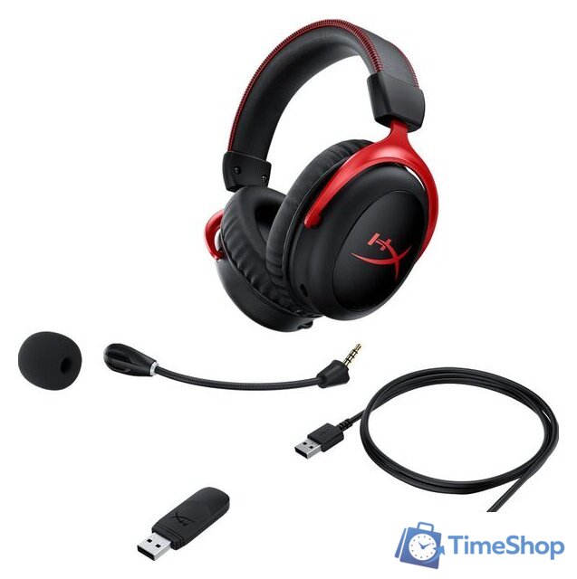 Наушники HyperX Cloud II Wireless - Изображение №6 — Интернет-магазин Time-Shop