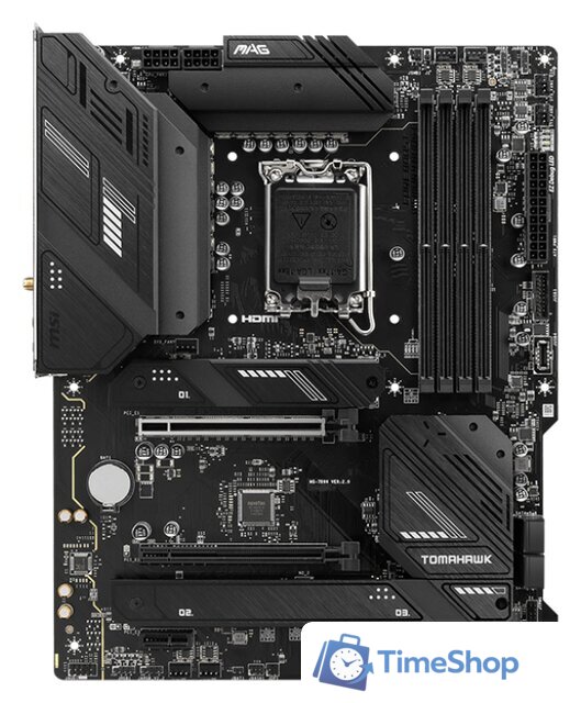 Материнская плата MSI MAG B760 Tomahawk WiFi - Изображение №1 — Интернет-магазин Time-Shop