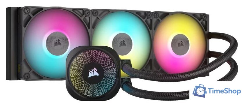Система жидкостного охлаждения для процессора Corsair iCUE LINK TITAN 360 RX RGB CW-9061018-WW - Изображение №1 — Интернет-магазин Time-Shop