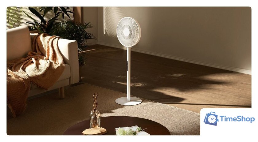 Вентилятор Xiaomi Smart Standing Fan Pro Slim EU BPLDS12DM (с евровилкой) - Изображение №3 — Интернет-магазин Time-Shop