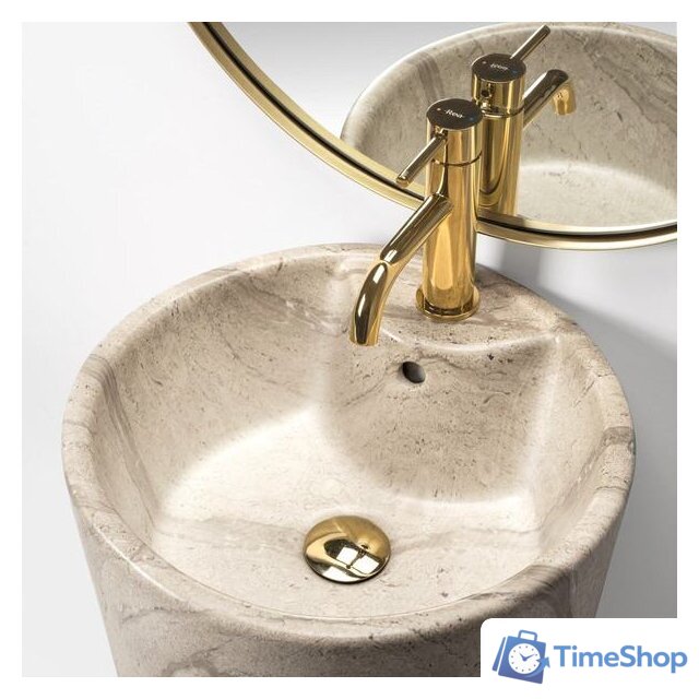 Умывальник Rea Blanka (натуральный камень) - Изображение №2 — Интернет-магазин Time-Shop