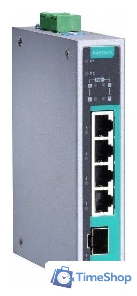 Неуправляемый коммутатор Moxa EDS-G205A-4PoE-1GSFP-T - Изображение №1 — Интернет-магазин Time-Shop