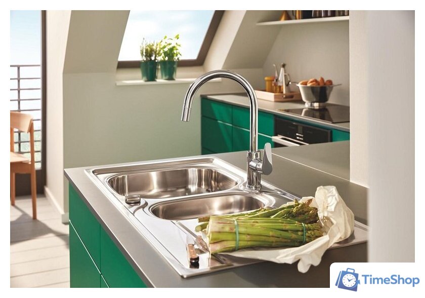 Смеситель Grohe Chrom 30547000 - Изображение №6 — Интернет-магазин Time-Shop