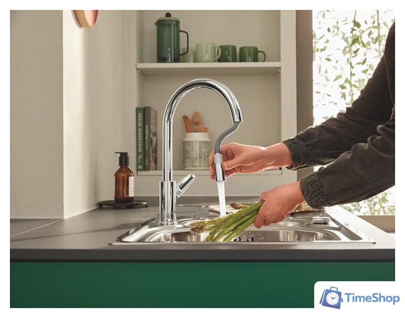 Смеситель Grohe Chrom 30547000 - Изображение №7 — Интернет-магазин Time-Shop