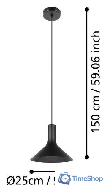 Подвесная люстра Eglo Morescana 390218 - Изображение №4 — Интернет-магазин Time-Shop