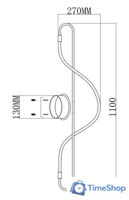 Бра Moderli True V4087-WL - Изображение №2 — Интернет-магазин Time-Shop