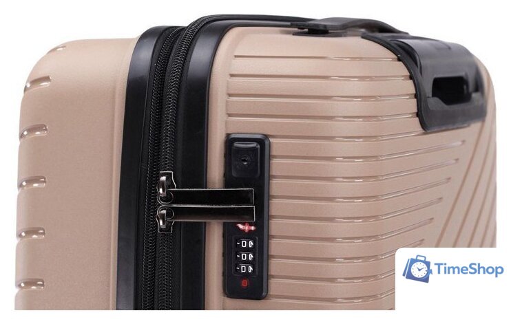 Чемодан-спиннер Pride РР-201 (S, бирюзовый) - Изображение №8 — Интернет-магазин Time-Shop