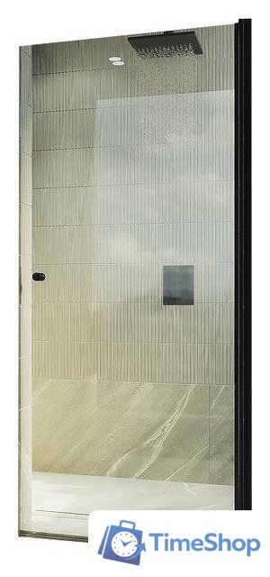 Душевая дверь MaybahGlass 198x60 MGD-797-6 (прозрачное стекло/черный) - Изображение №1 — Интернет-магазин Time-Shop