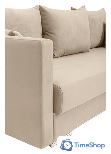 Диван Krones Эллада мод.2 (велюр, бежевый) - Изображение №3 — Интернет-магазин Time-Shop