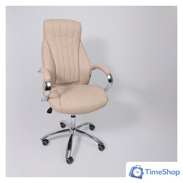 Офисное кресло AksHome Mastif Eco (экокожа, бежевый) - Изображение №17 — Интернет-магазин Time-Shop