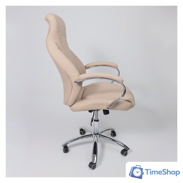 Офисное кресло AksHome Mastif Eco (экокожа, бежевый) - Изображение №6 — Интернет-магазин Time-Shop