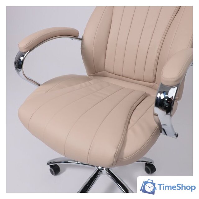 Офисное кресло AksHome Mastif Eco (экокожа, бежевый) - Изображение №13 — Интернет-магазин Time-Shop