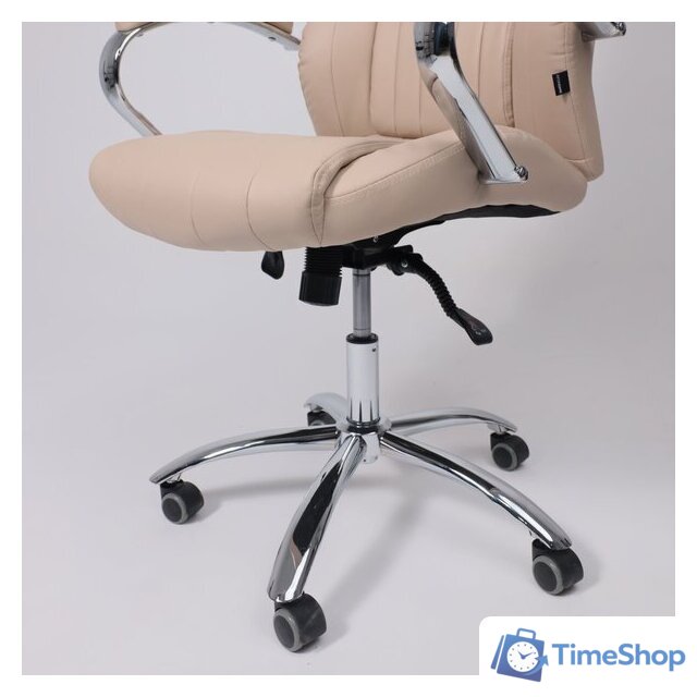 Офисное кресло AksHome Mastif Eco (экокожа, бежевый) - Изображение №15 — Интернет-магазин Time-Shop