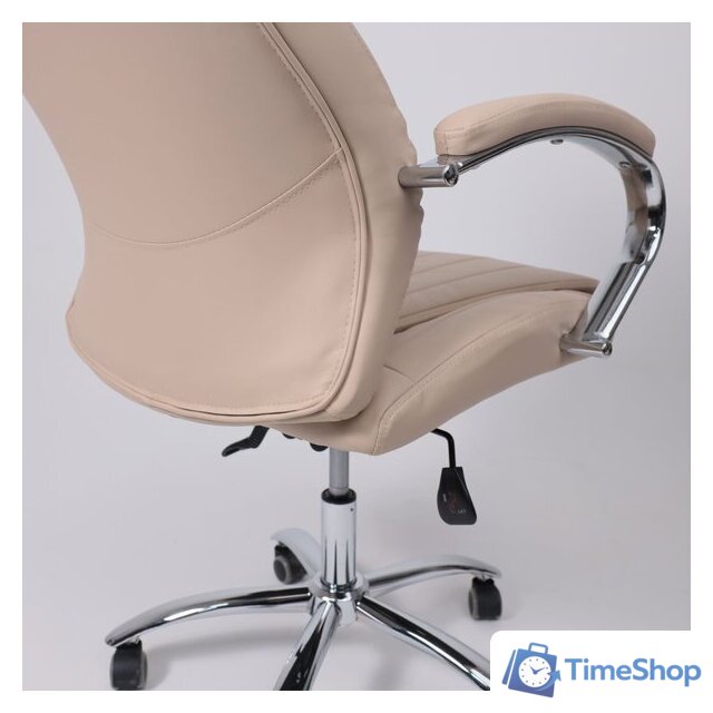 Офисное кресло AksHome Mastif Eco (экокожа, бежевый) - Изображение №14 — Интернет-магазин Time-Shop