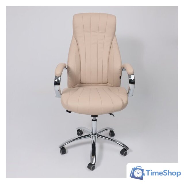 Офисное кресло AksHome Mastif Eco (экокожа, бежевый) - Изображение №4 — Интернет-магазин Time-Shop