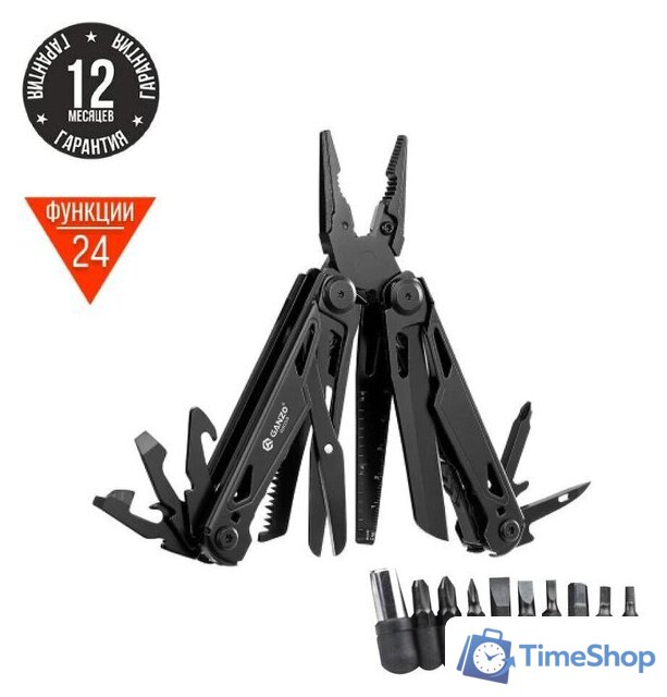 Мультитул Ganzo G303 (черный) - Изображение №1 — Интернет-магазин Time-Shop