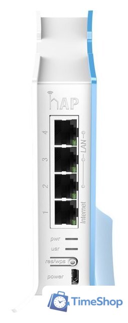 Wi-Fi роутер Mikrotik hAP lite [RB941-2nD-TC] - Изображение №4 — Интернет-магазин Time-Shop